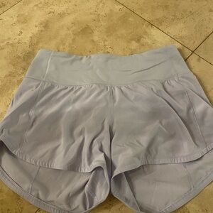 Women's Lululemon Light Purple Shorts